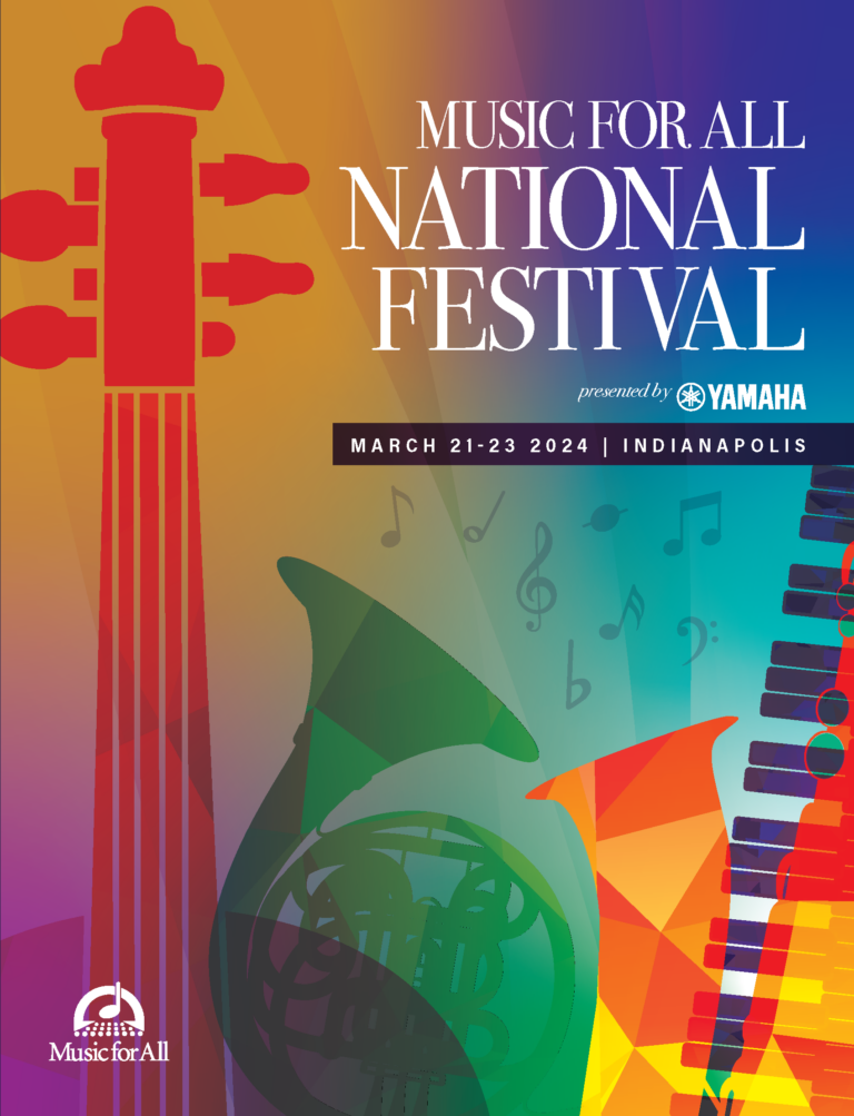 2024 Music for All National Festival Program Book - MFA Education